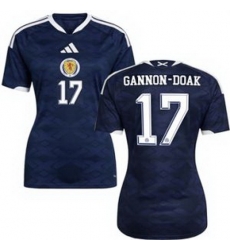 Women 17 Scotland Ben Gannon Doak 2026 Home Replica Jersey 2 Women 17 Scotland Ben Gannon Doak 2026 Home Replica Jersey 2