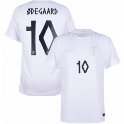 Nike Norway 3rd Martin Ødegaard 10 Jersey 2026-2027 Away White