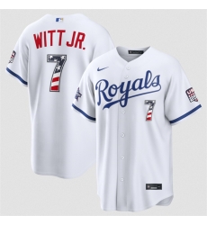 Men Kansas City Royals 7 Bobby Witt Jr White 2026 All Star Edition Stars Stripes Stadium Pick A Player Stitched Baseball Jersey Men Kansas City Royals 7 Bobby Witt Jr White 2026 All Star Edition Stars Stripes Stadium Pick A Player Stitched Baseball Jersey