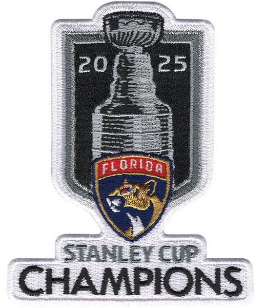 Youth 2025 Stanley Cup Champions Patch Biaog