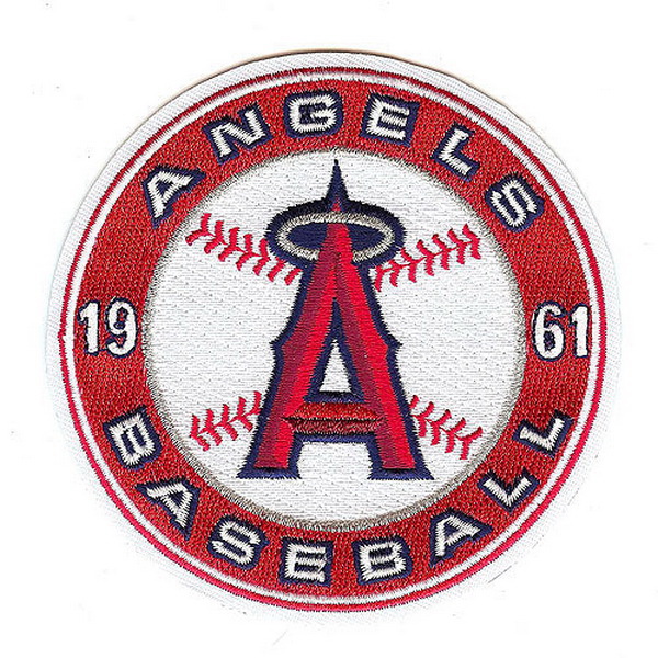 Los Angeles Angels of Anaheim 1961 Round Sleeve Patch Biaog II
